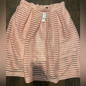 Pink pleaded Midi skirt